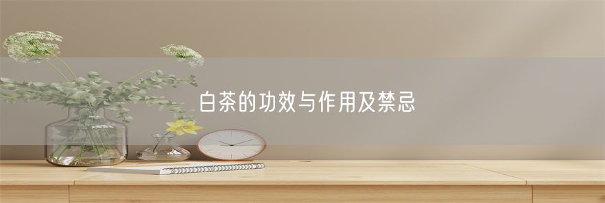 白茶的功效与作用及禁忌(1)