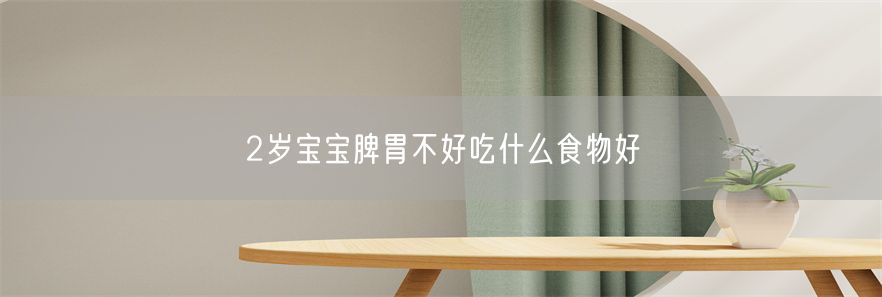 2岁宝宝脾胃不好吃什么食物好(1)