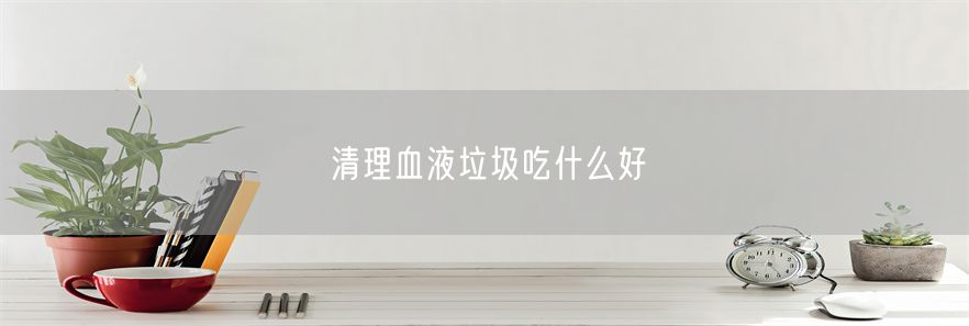 清理血液垃圾吃什么好(1)