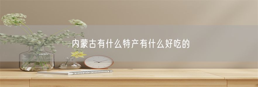 内蒙古有什么特产有什么好吃的(1)