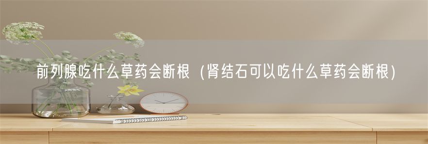 前列腺吃什么草药会断根（肾结石可以吃什么草药会断根）(1)